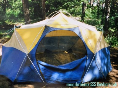 ジオデシックテントの伝説。ノースフェイス The Noeth Face 