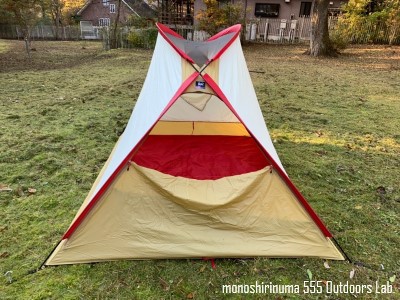 田渕さんご推薦ながら購入は遅く、熟成期間の長かったテント MOSS