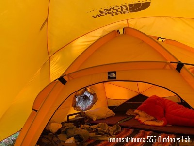 軍用テントになったThe North Face EXPEDITION BASE CAMP TENT