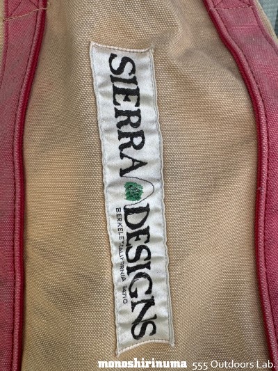 1970年代後半に短期間のみ製造されたSIERRA DESIGNS CANVAS TOTE
