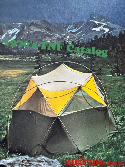 ジオデシックテントの祖 THE NORTH FACE oval inTENTion 近影