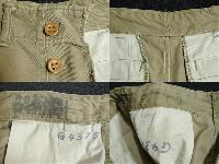 希少 美品 60's USA製 実物 米軍 USMC アメリカ海兵隊チノパン