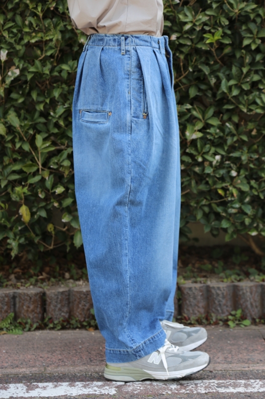 Dulcamara デニム3タックワイドPT-U | book mark