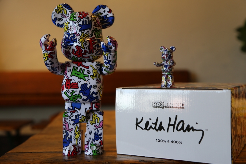 keith haring be@rbrick 100% 400% キースヘリングエンタメ/ホビー