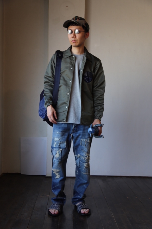 FDMTL(ファンダメンタル)COACHJACKET(コーチジャケット). Style.8.19