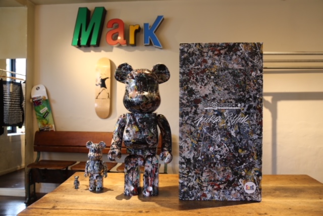 9月15日(土)発売 BE@RBRICK(ベアブリック)ジャクソンポロックスタジオ