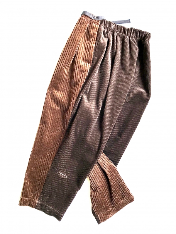 ドゥルカマラ dulcamara 太畝コーデュロイ切替パンツ ドゥルカマラ dulcamara 太畝コーデュロイ切替パンツ