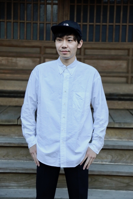 Graphpaper OXFORD L/S B.D BOX SHIRT｜ファッション 