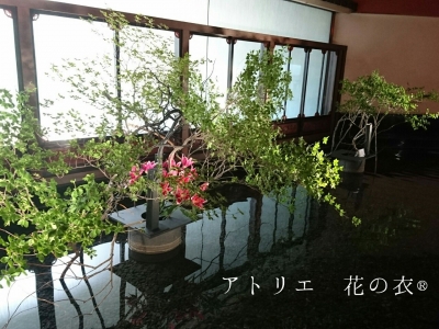 着物で 目黒雅叙園 素敵なスポット 花の衣の着物ブログ きもの と きものコーディネート と 曇り空 さいたま市着付け教室 花の衣