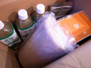 小食サポートセンターさくらから届いた荷物