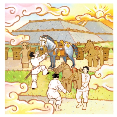 日本神話×沖ノ島展（7）－埴輪の馬 | 九博界隈