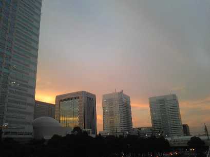 千葉の夕方