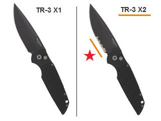 Protech TR3 X2 and X1 difference
