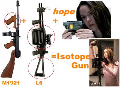 ターミネーター 銃 Isotope L6 Grenade Launcher