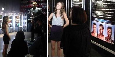 Schwarzenegger T-800 and Summer Glau 夢の競演