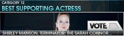 投票:Shirley Manson best 助演女優
