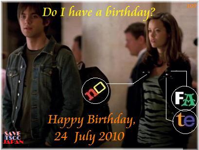 No Fate summer glau birthday