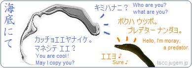 液体金属T1001とウツボ