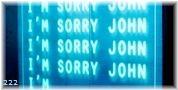 Im sorry JOHN