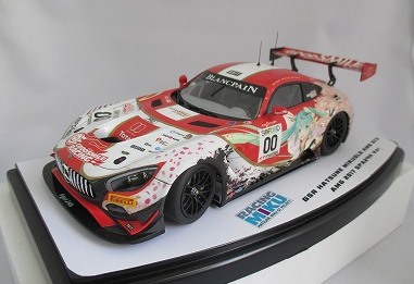 MIKU GSR AMG SGT 2023 タミヤAMG GＴ 1/24デカール