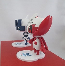 ミライトワ ＆ ソメイティ・・・東京オリンピックのマスコットです