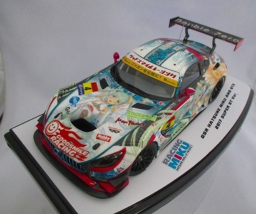 MIKU GSR AMG SGT 2023 タミヤAMG GＴ 1/24デカール