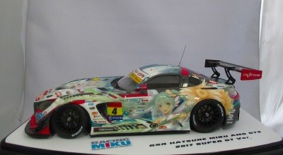 MIKU GSR AMG SGT 2023 タミヤAMG GＴ 1/24デカール