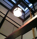大黒屋内部、天井
