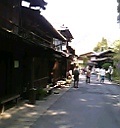 寺下の町並み(妻籠宿)