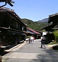 寺下の町並み(妻籠宿)