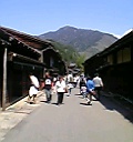 寺下の町並み(妻籠宿)