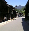 寺下の町並み(妻籠宿)
