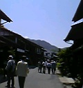 妻籠宿の復路