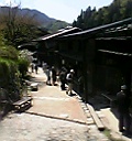 枡形の跡付近〜下嵯峨屋までの道