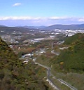 浦山ダムから秩父を一望