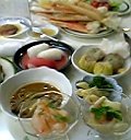 夕食バイキング