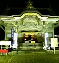 長瀞の紅葉ライトアップ(宝登山神社)