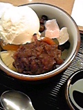 舟和 クリームあんみつ