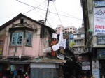 woman on the roof