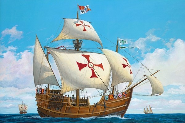 サンタマリア(Santa Maria)号とダル・ムウォジェジ(DAR MŁODZIEŻY)号 ...