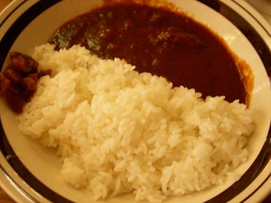 万定フルーツパーラー カレーライス