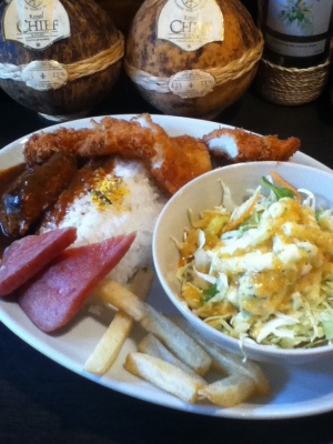 mix plate 780円