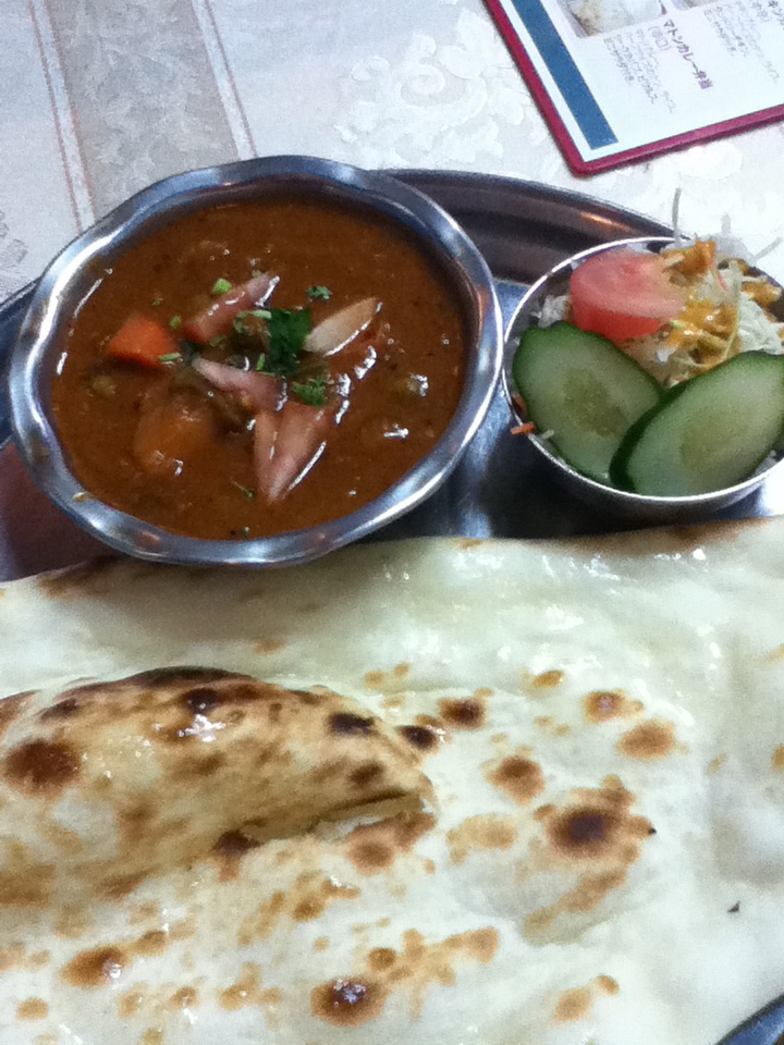 日替りカレーセット 780円