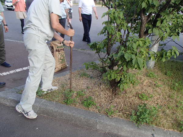 穴開け