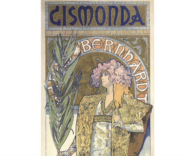 アルフォンス・ミュシャ・ジスモンダ・サラ・ベルナール アール