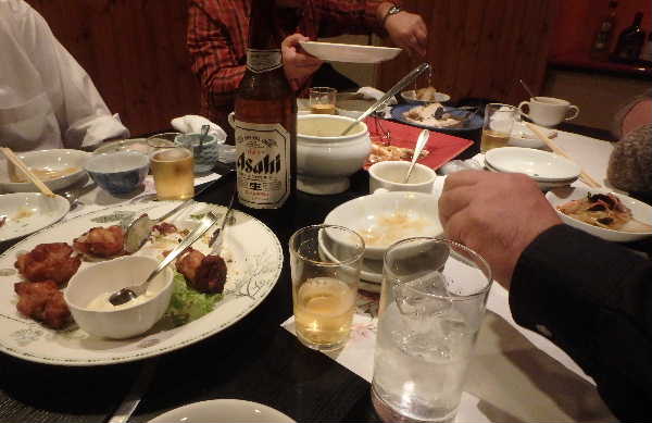 懇親会