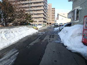 前面道路