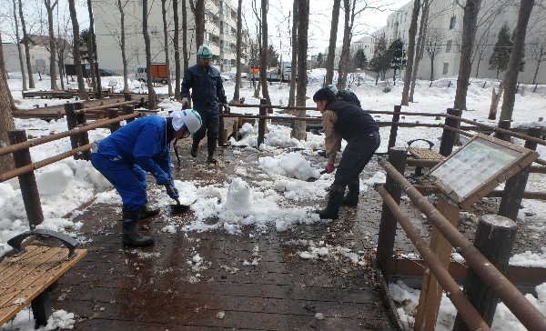 雪割り