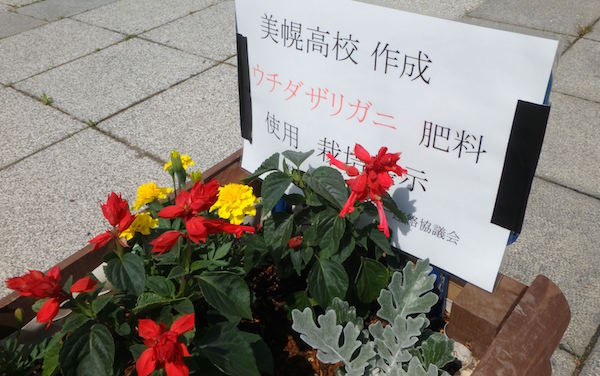 ザリガニ肥料