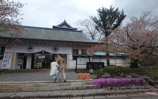 城の入り口